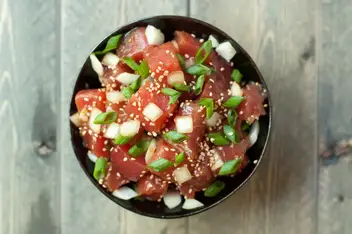 Ahi Tuna Poke Bowl Recipe (Hawaiian Family Recipe)