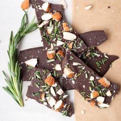 Bark Thins Snacking Dark Chocolate - Almond with Sea Salt - Case of 9 - 10 oz.