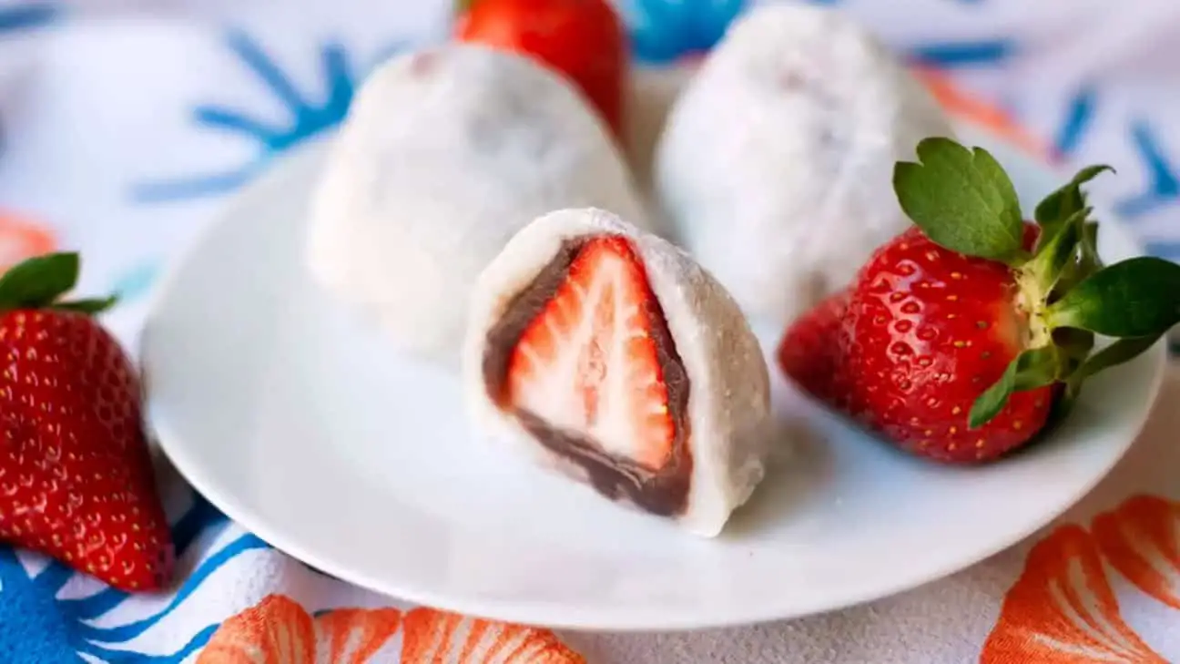 Strawberry Mochi