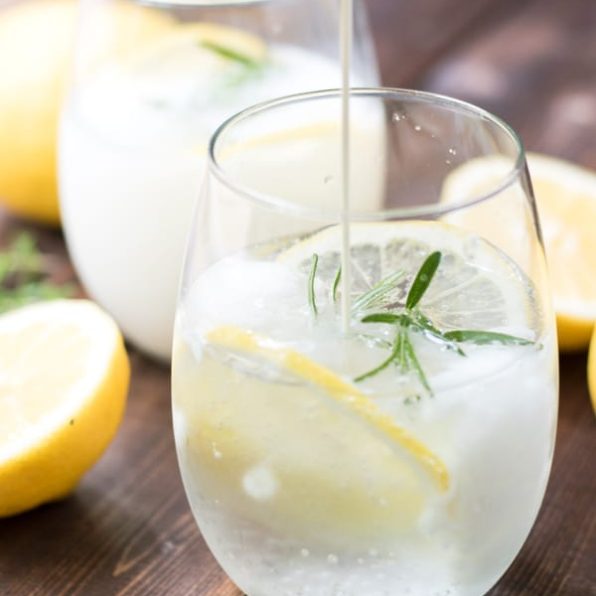 Rosemary Lemon Cream Soda 