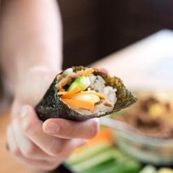 Easy Temaki Sushi Recipe - Mochi Mommy