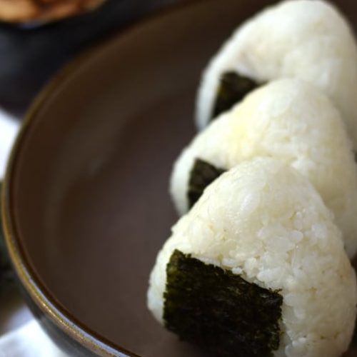 Canned Tuna Onigiri with Mayo | Contemplating Sweets